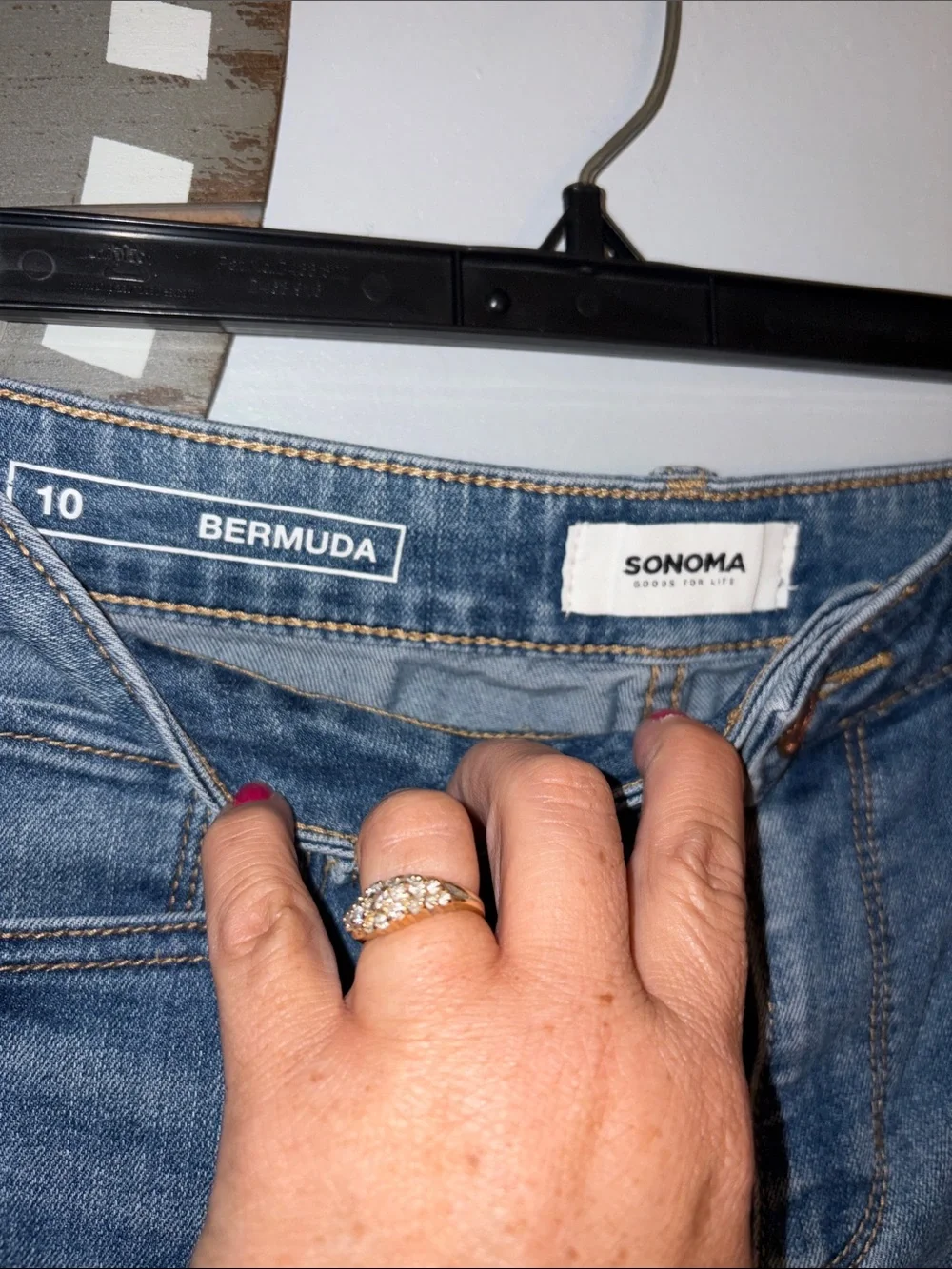 Sonoma Blue Denim Bermuda Shorts
